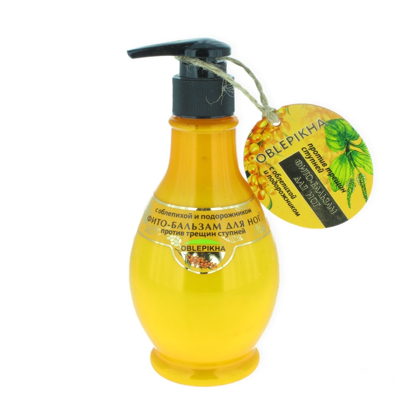 Бальзам Oblepikha для ног с подорожником и облепихой 275мл
Бальзам Oblepikha для ног с подорожником и облепихой 275мл