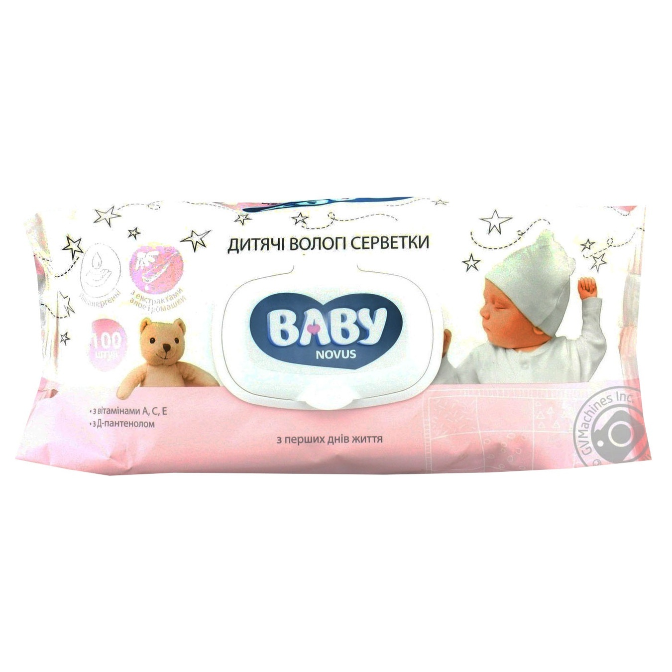 Салфетки влажные Novus Baby детские алоэ и ромашка с витаминами А, С, Е и Д-пантенолом 100шт
Салфетки влажные Novus Baby детские алоэ и ромашка с витаминами А, С, Е и Д-пантенолом 100шт