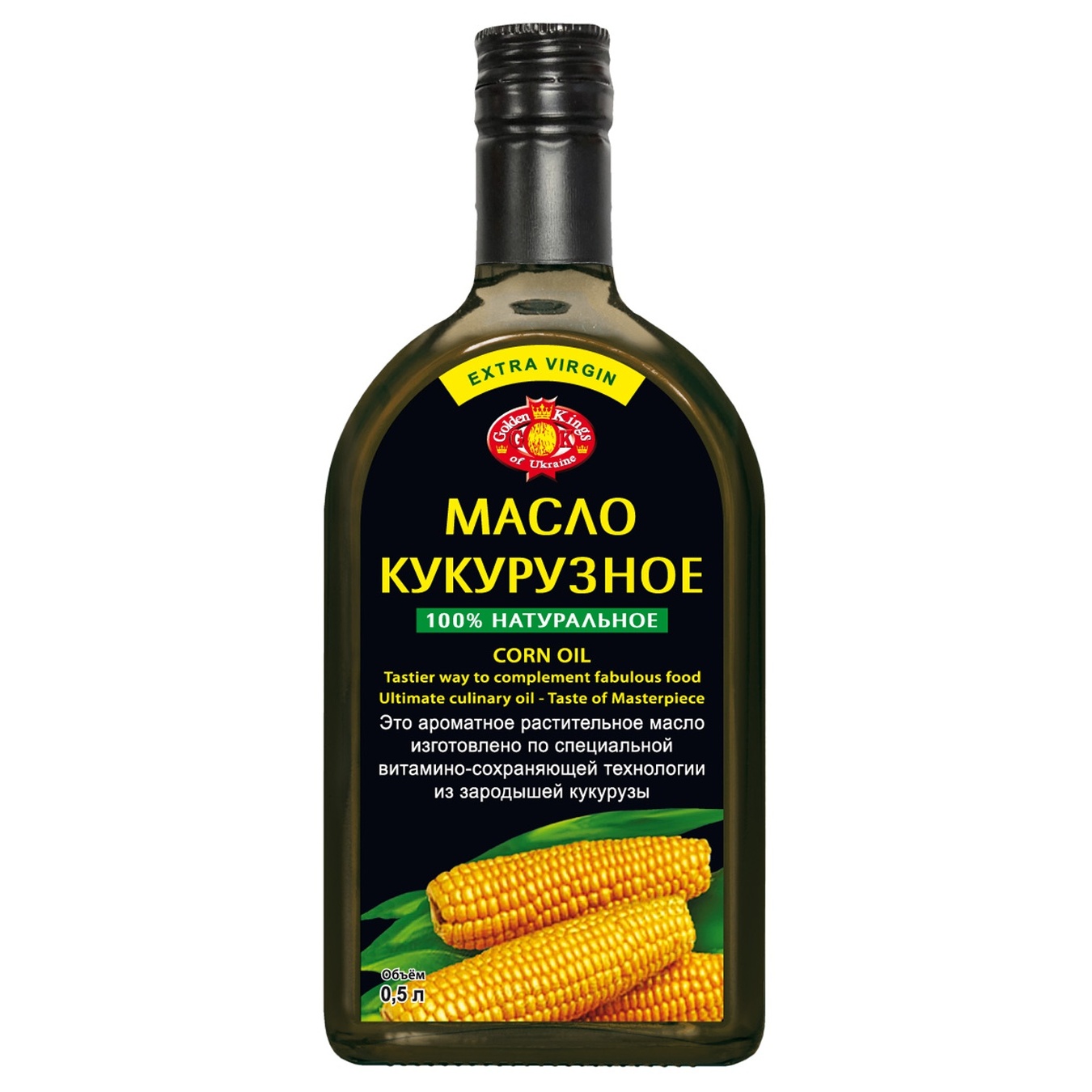 Масло кукурузное Golden Kings of Ukraine первого холодного отжима нерафинированное и недезодорированное 500мл
Масло кукурузное Golden Kings of Ukraine первого холодного отжима нерафинированное и недезодорированное 500мл