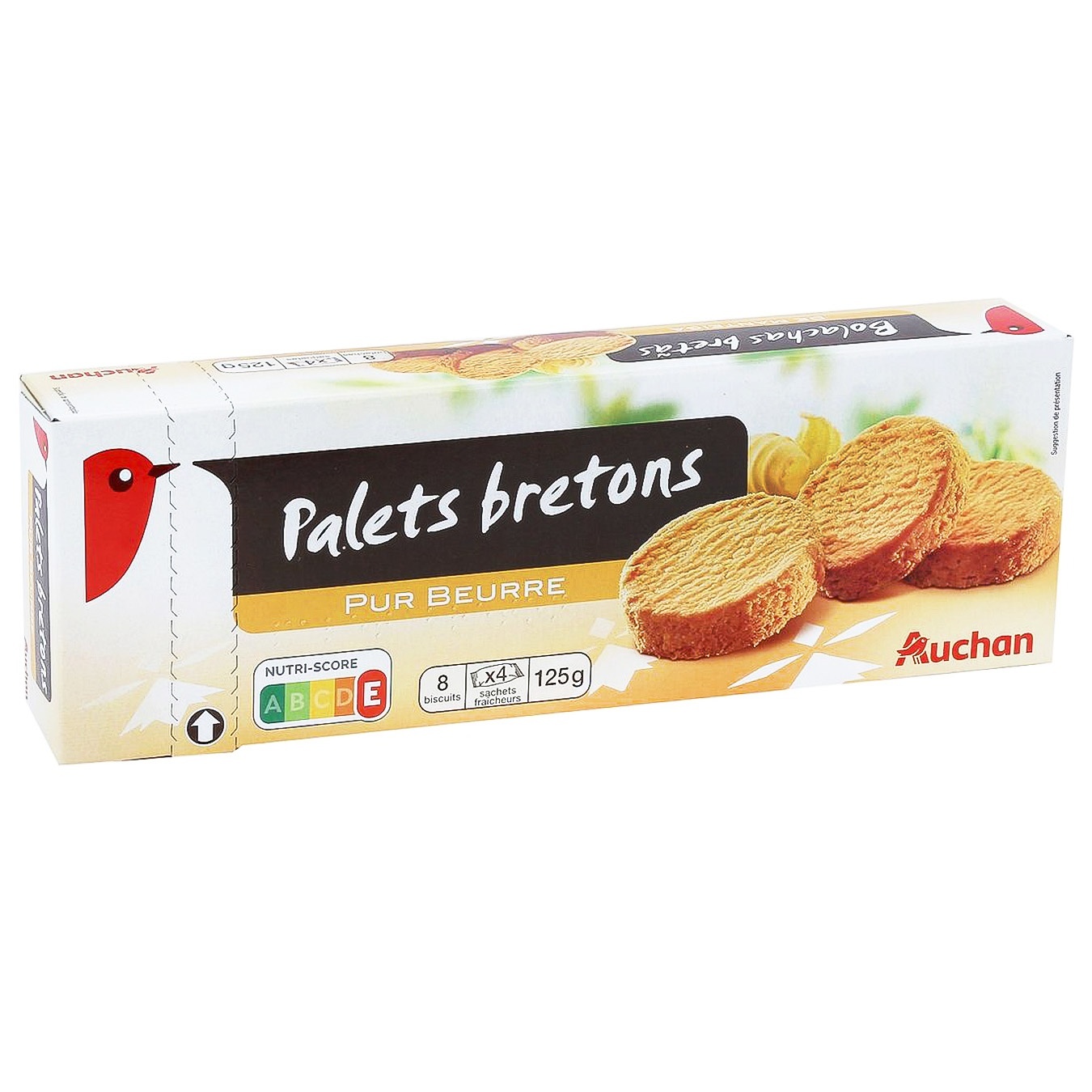 Печенье Ашан Бретонское 125г 
Печенье Ашан Бретонское 125г