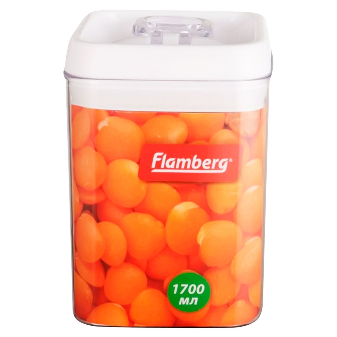 Ёмкость Flamberg Intra Square XL 1,7л
Ёмкость Flamberg Intra Square XL 1,7л