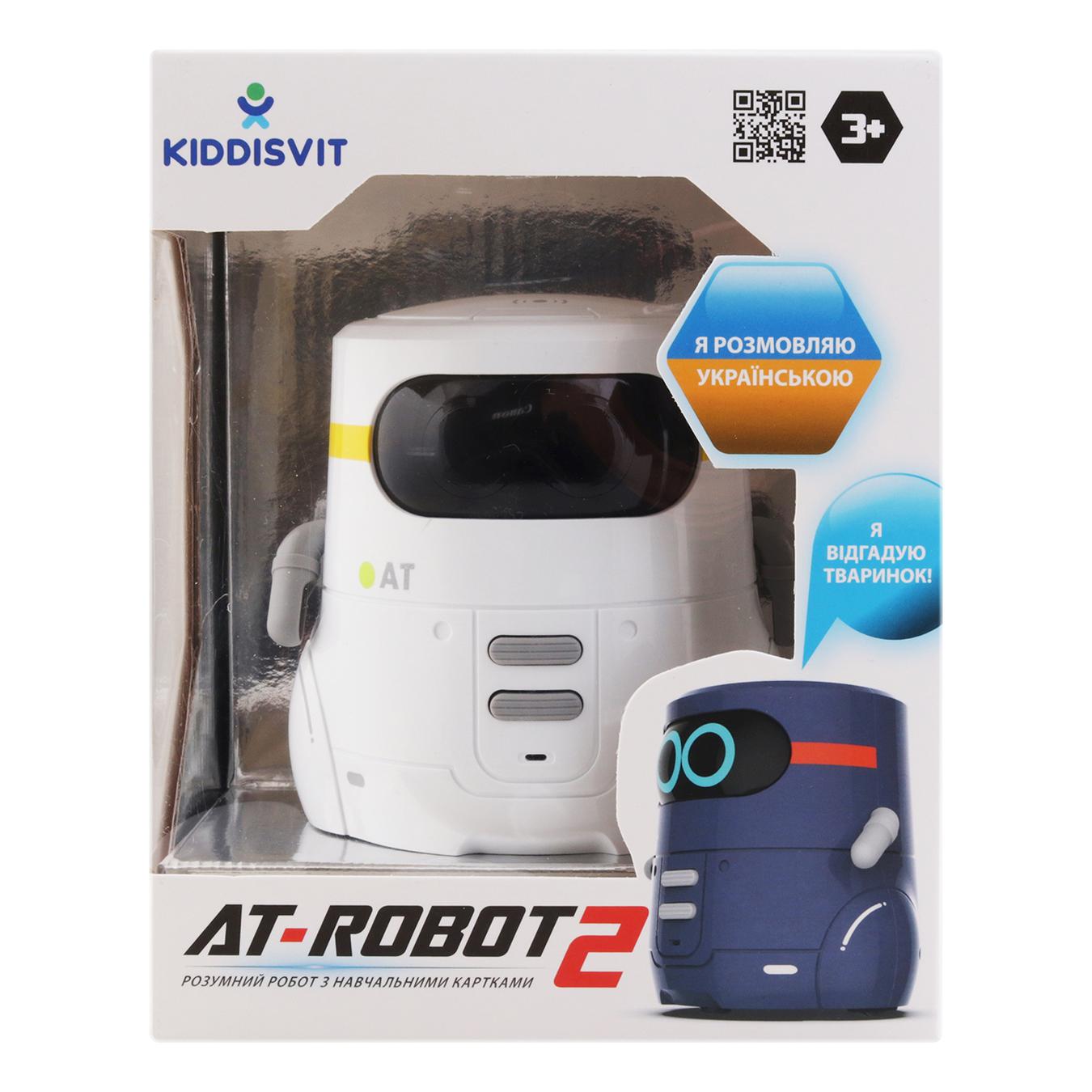 Игрушка AT-Robot AT002-01-UKR умный робот с сенсорным управлением и обучающими карточками
Игрушка AT-Robot AT002-01-UKR умный робот с сенсорным управлением и обучающими карточками