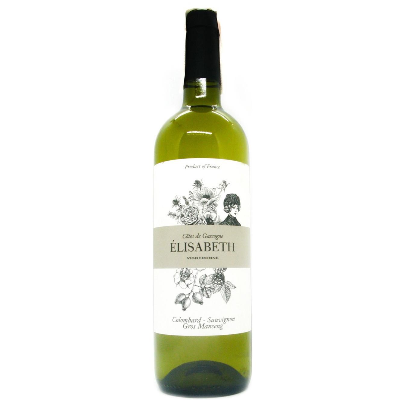 Вино Elisabeth Colombard Sauvignon Gros Manseng Cotes de Gascogneбелое полусухое 11% 0,75л
Вино Elisabeth Colombard Sauvignon Gros Manseng Cotes de Gascogneбелое полусухое 11% 0,75л