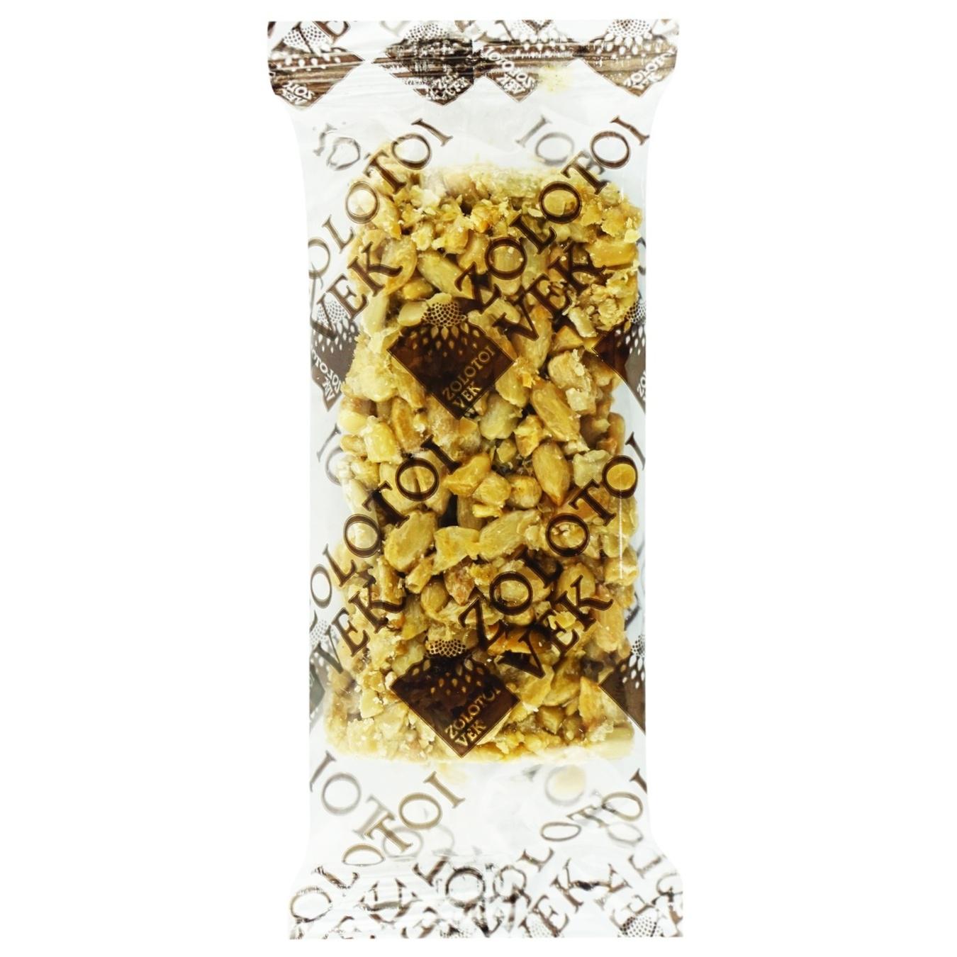 Козинак Золотой век подсолнечный Милко фасованный
Козинак Золотой век подсолнечный Милко фасованный