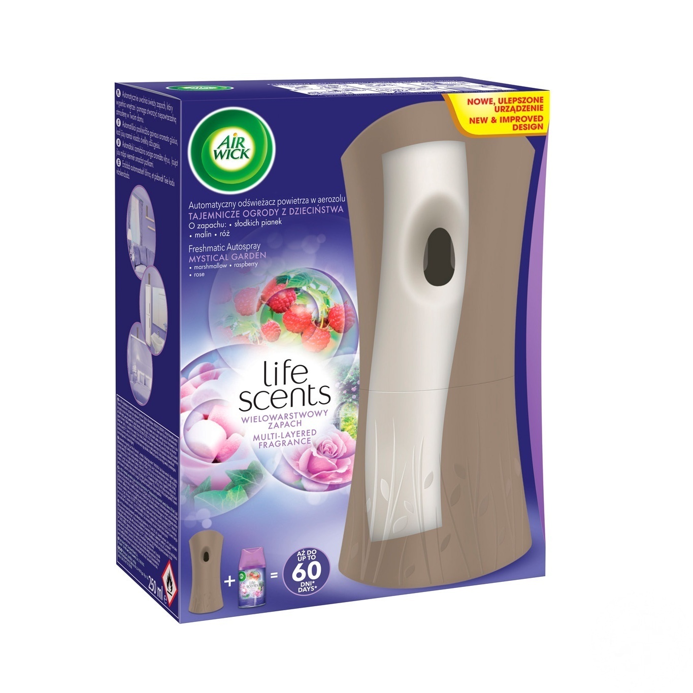 Автоматический освежитель воздуха Air Wick Freshmatic Life Scents многослойный Сказочный сад 250мл
Автоматический освежитель воздуха Air Wick Freshmatic Life Scents многослойный Сказочный сад 250мл
