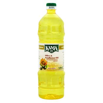 Kama Refined Sunflower-Olive Oil 1l