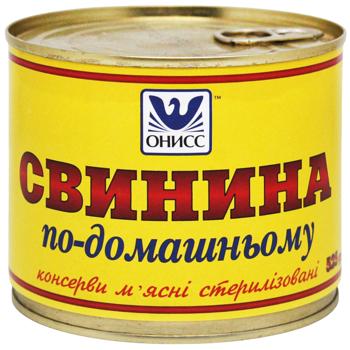 Oniss Homemade Pork 525g - buy, prices for COSMOS - photo 1