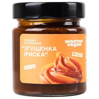 Продукт растительный Wanted Vegan Сгущенка ириска 180г - купить, цены на WINETIME - фото 2