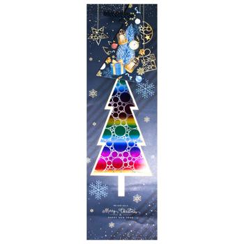 Пакет подарунковий для пляшки 11,5х37х8,5см