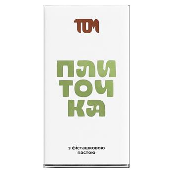 Плиточка TOM з фісташковою пастою 100г - купить, цены на Grono - фото 1