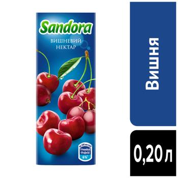 Нектар Sandora вишневый 200мл - купить, цены на КОСМОС - фото 4