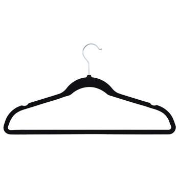 Plastic Velvet Coat Hanger 44cm - buy, prices for COSMOS - photo 3