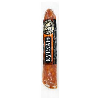 Ковбаса Зоря Дніпра Курхан сиров'ялена вищий сорт - купити, ціни на Чудо Маркет - фото 1