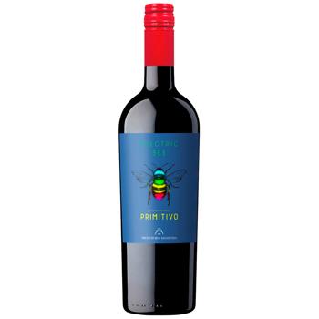 Primitivo Electric Bee Dry Red Wine 13.5% 0.75l - buy, prices for Supermarket "Kharkiv" - photo 1