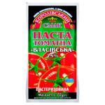 Паста томатная Королівський смак Власовская 25% 70г