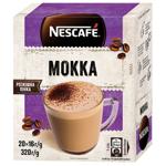 Напій кавовий NESCAFÉ® Мокка розчинний у стіках 20шт х 16г