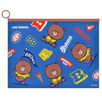 Папка-конверт Yes Line Friends на блискавці А4 - купити, ціни на MasterZoo - фото 1