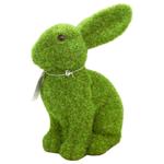 Фигурка декоративная Кролик насыщенно зеленый 15*20см