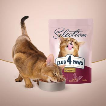 Корм сухой Club 4 Paws Premium Selection с уткой и овощами для кошек 1,5кг - купить, цены на MasterZoo - фото 8