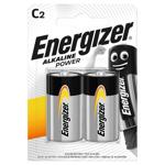 Energizer Alkaline Power Battery C LR14 2pcs