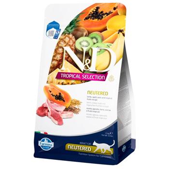 Сухий корм для котів Farmina N&D Tropical Selection 1,5 кг - ягня та тропічні фрукти - купити, ціни на MasterZoo - фото 1