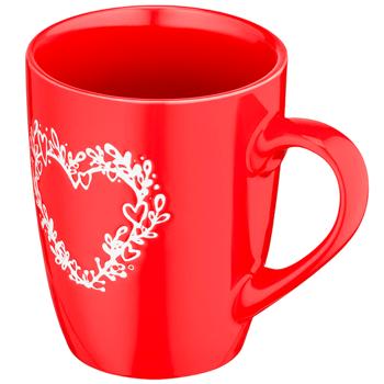 Ardesto Heart AR3467R Ceramic Cup 320ml Ardesto Heart AR3467R Ceramic Cup 320ml - buy, prices for - photo 2