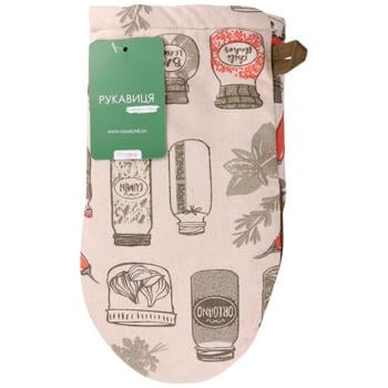 Home Line Spices Semi-Panana Mitten 16х28cm Terracot Avocado