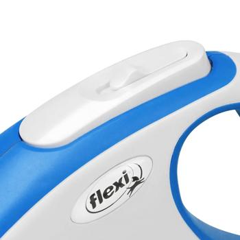 Повідець-рулетка Flexi New Comfort зі стрічкою S до 15кг 5м синій - купити, ціни на MasterZoo - фото 4