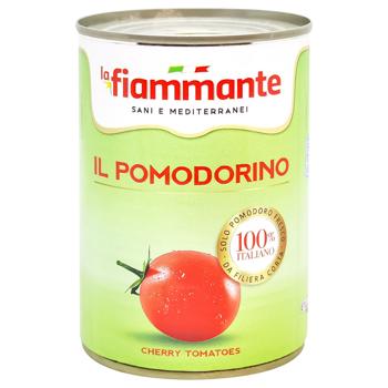 La Fiammante Cherry Tomatoes in Own Juice 400g - buy, prices for ULTRAMARKET - photo 1
