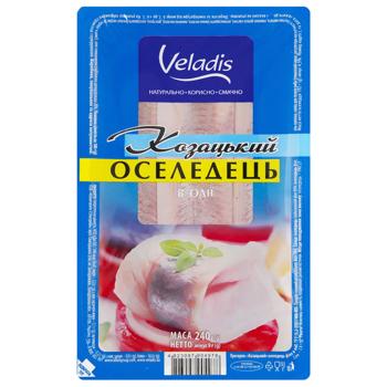 Сельдь Veladis Казацкий филе в масле 240г