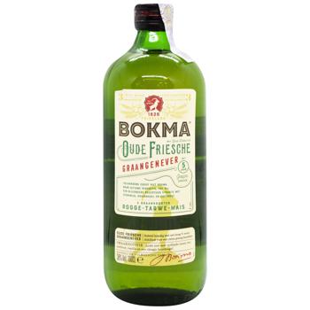 Джин Bokma Oude Jenever 38% 1л - купити, ціни на МегаМаркет - фото 1