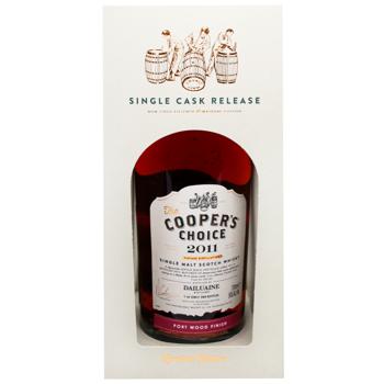 Віскі The Vintage Malt Whisky Cooper's Choice Dailuaine 2011 Port Wood Finish 0.7 л - купити, ціни на - фото 5