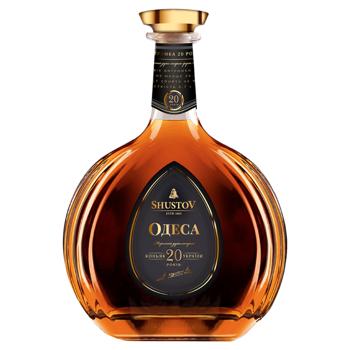 ShustoFF Odessa Cognac 20yrs 40% 0.7l - buy, prices for MegaMarket - photo 1