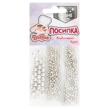 Dobryk Silver Dragee Confectionary Spreading 9g - buy, prices for Auchan - photo 1