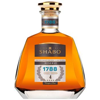 Shabo Reserve 1788 Cognac 4 Years 40% 0.5l - buy, prices for Ideal - photo 1