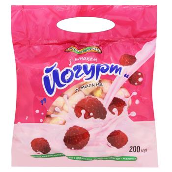 Zolote Zerno Yoghurt-Raspberry Flavored Corn Curls 200g - buy, prices for NOVUS - photo 1