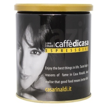 Ground roasted coffee Casa Rinaldi Espresso Gold 250g Italy - buy, prices for NOVUS - photo 1