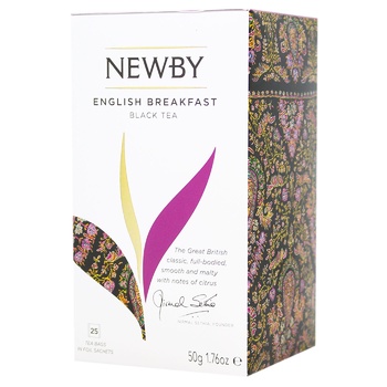 Newby English Breakfast Black Tea 2g*25pcs - buy, prices for Za Raz - photo 2