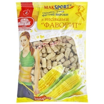 Mac Dak Wheat Bran Sports 200g - buy, prices for ULTRAMARKET - photo 1