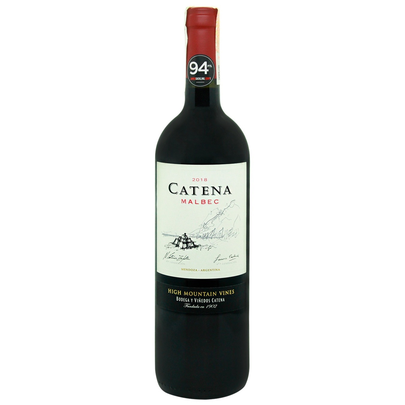 

Вино Catena Malbec красное сухое 13,5% 0,75л