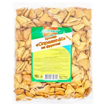 Zdravo Real with Fructose Cracker 300g - buy, prices for NOVUS - photo 1