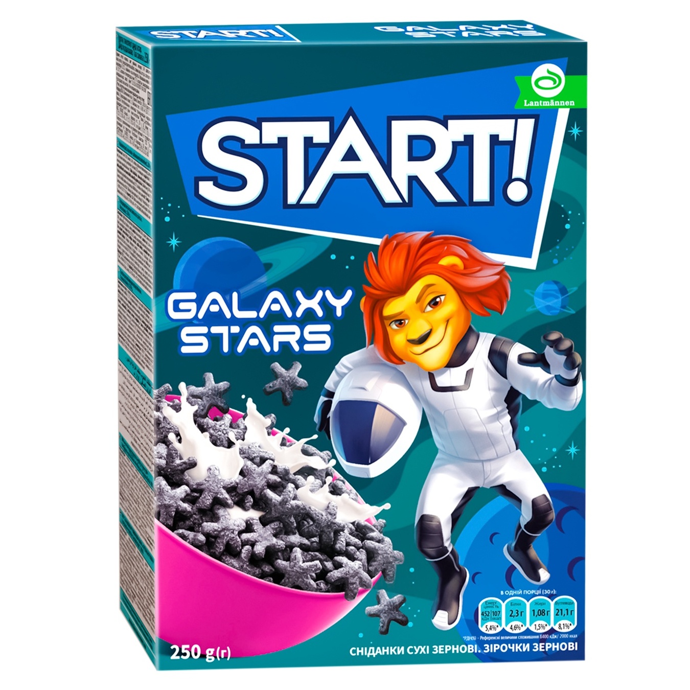 

Завтрак сухой Start Звездочки зерновой 250г