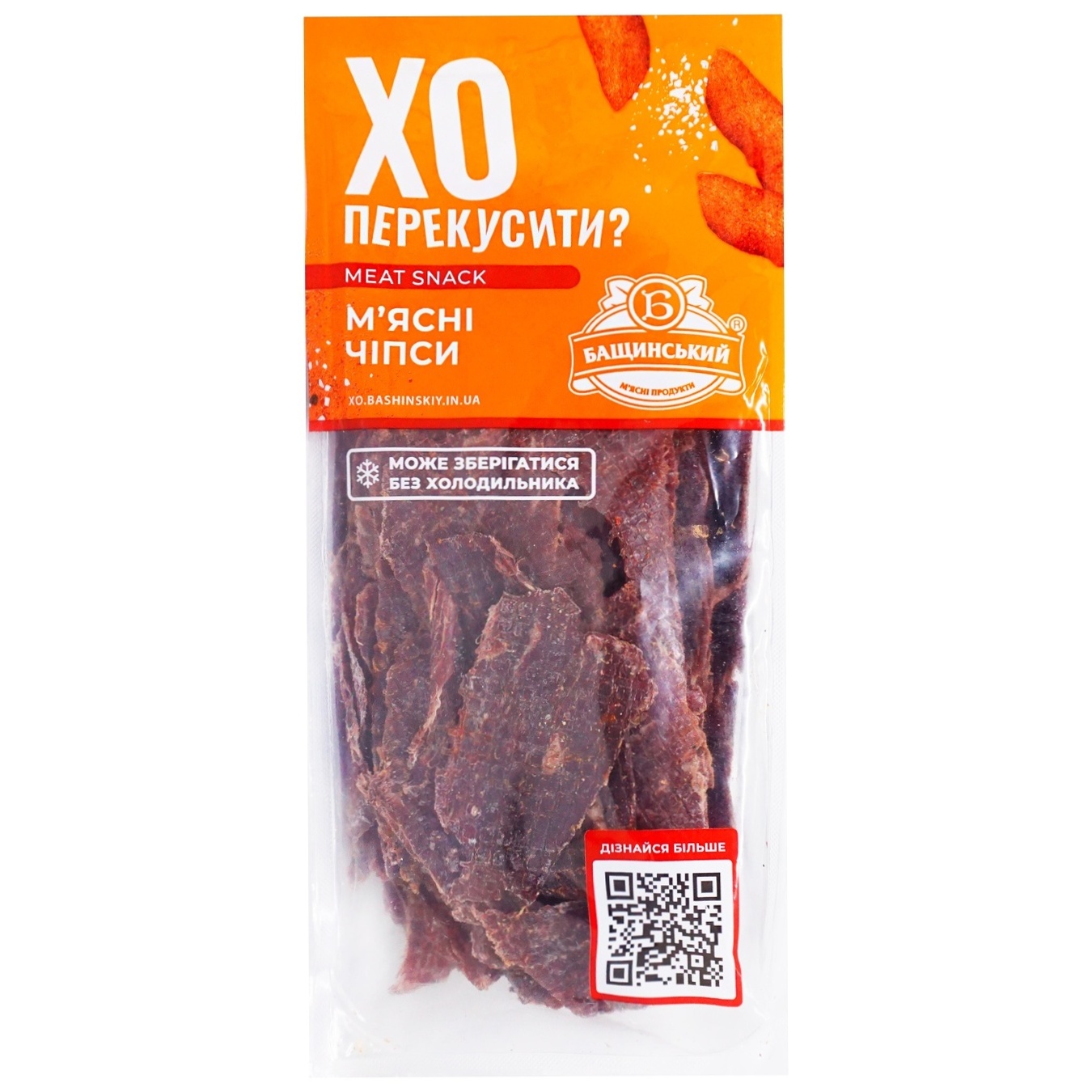 

Чипсы говяжьи Бащинский Dry Beef сырокопченые высшего сорта