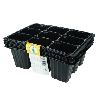 Cartridge for Seedling on 9 cells 180*135*60mm 5pcs - buy, prices for Auchan - photo 1