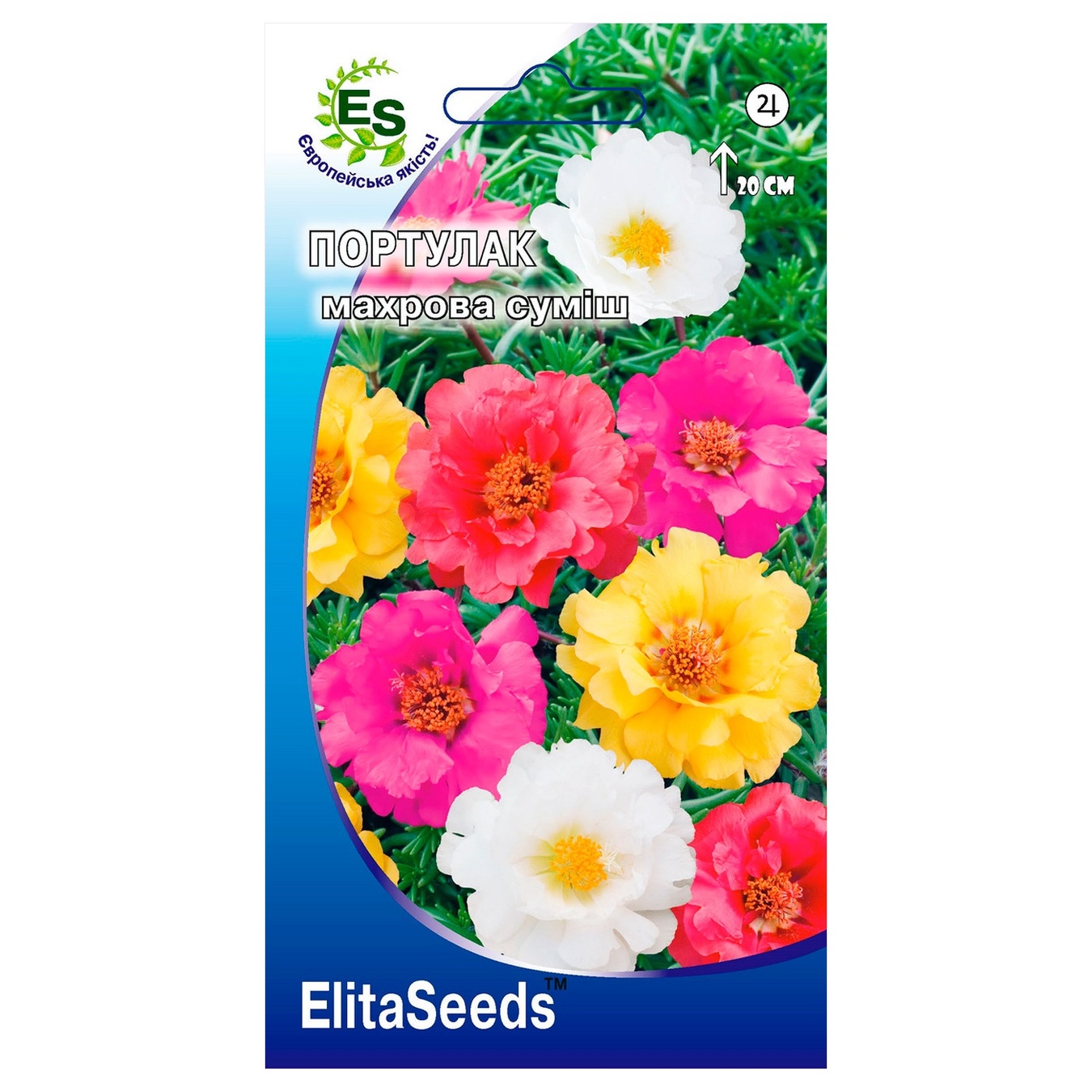 

Семена Elita Seeds Портулак махровая смесь 0,1г