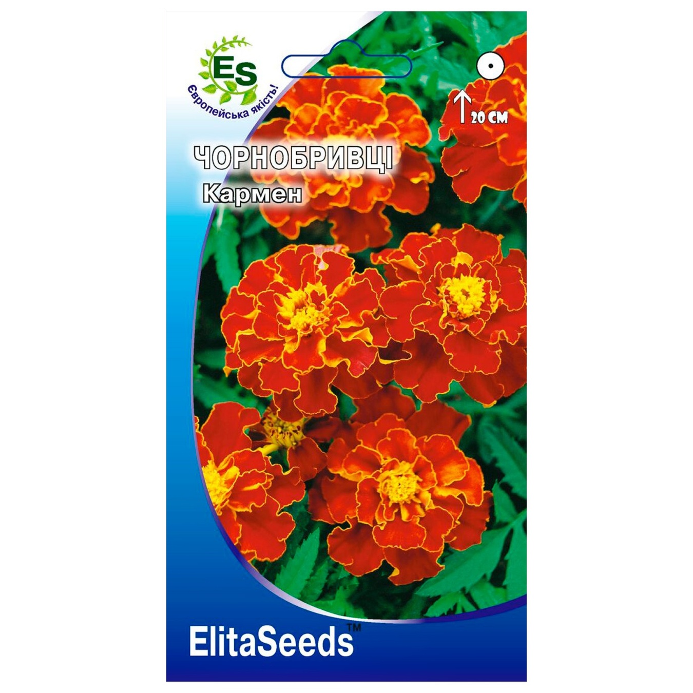 

Семена Elita Seeds Бархатцы Кармен 0,5г