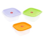 Omega Container Square Transparent 1l
