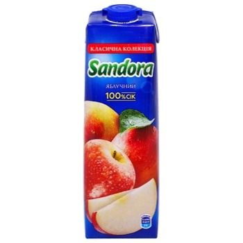 Сок Sandora яблочный 0,95л - купить, цены на Торба - фото 3