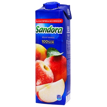 Сок Sandora яблочный 0,95л - купить, цены на Торба - фото 5