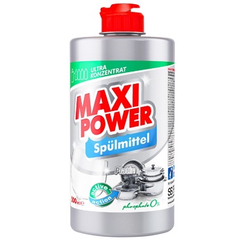 Maxi Power Platinum Dishwashing Means 500ml - buy, prices for ULTRAMARKET - photo 1